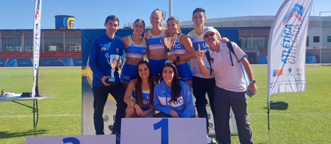 La UC consigue el primer lugar en Campeonato de Atletismo FENAUDE RM 