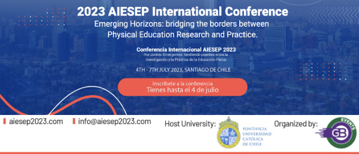 No pierdas la oportunidad de participar de la Conferencia Internacional AIESEP 2023