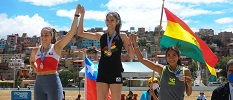 Ignacia Montt se luce en Bolivia y vuelve con tres medallas desde la altura