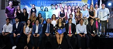 CON LA PRESENTACIÓN DE LA MASCOTA UC, LOS DEPORTISTAS FUERON PREMIADOS EN SU NOCHE