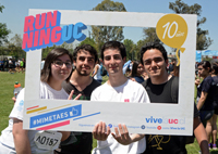 Más de 3500 personas celebraron los 10 años del Running UC