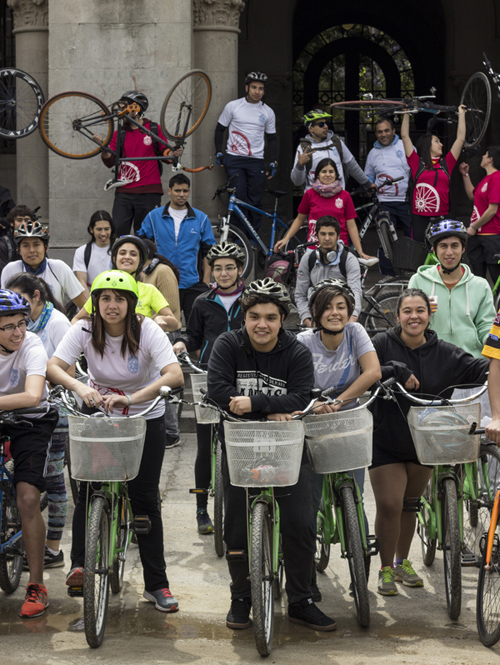 Cicletada Intercampus UC 2015 convocó a más de 200 personas