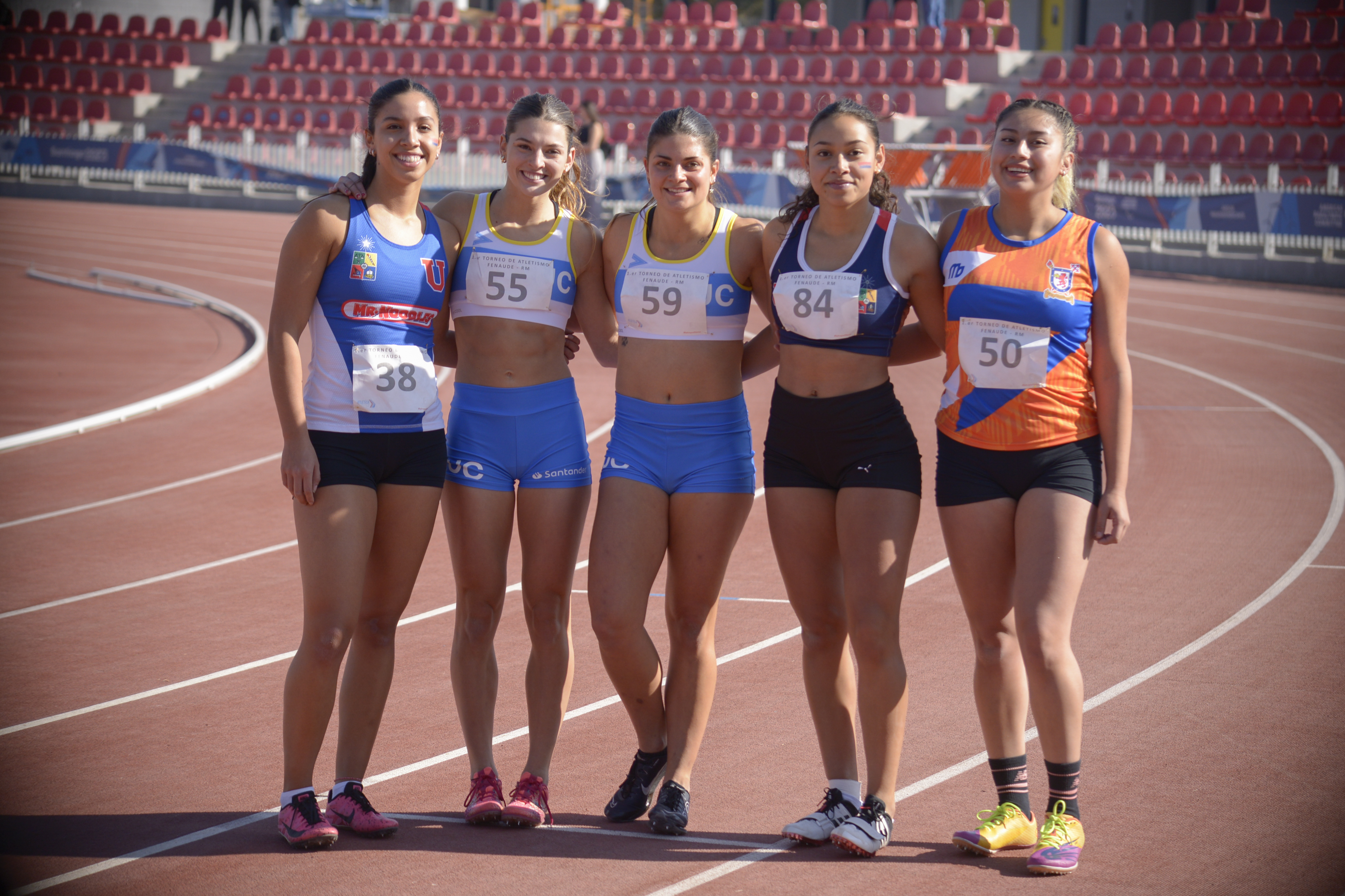 La UC consigue el primer lugar en Campeonato de Atletismo FENAUDE RM 