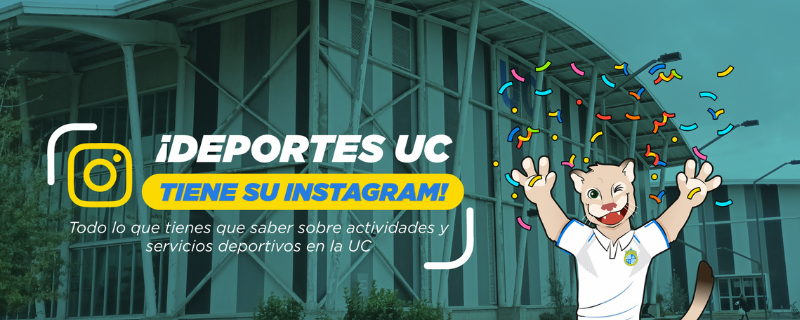 ¡Deportes UC tiene su propia cuenta de Instagram! 