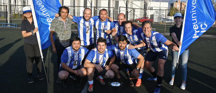 La DAE se corona por partida doble en el Torneo de Futbolito de Funcionarios