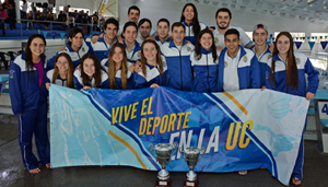 SELECCIONADAS DE NATACIÓN LOGRAN BICAMPEONATO EN FENAUDE 2017