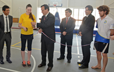 Deportistas UC cuentan con nuevo gimnasio de entrenamiento