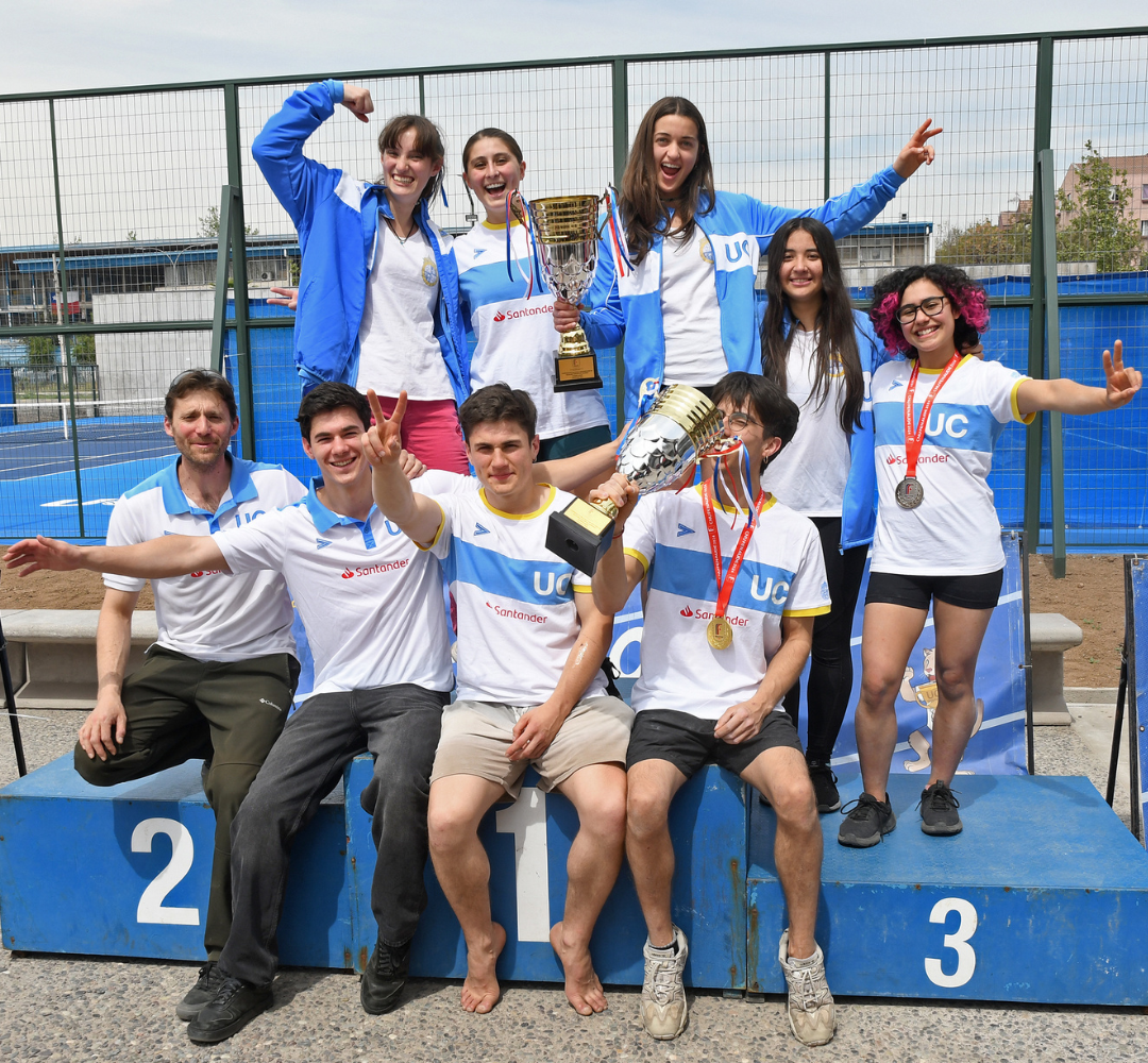 La UC se llena de gloria en el Campeonato Nacional Universitario de Escalada 